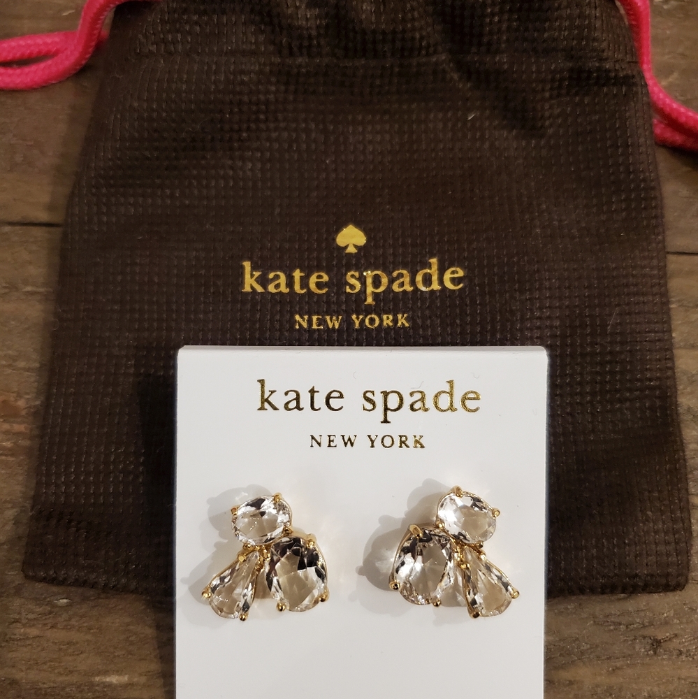 Kate Spade crystal earrings